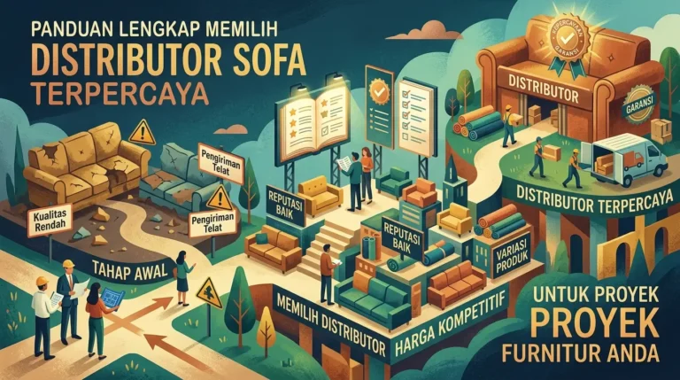 Distributor Sofa Panduan Lengkap Memilih Distributor Sofa Terpercaya untuk Proyek Furnitur Anda