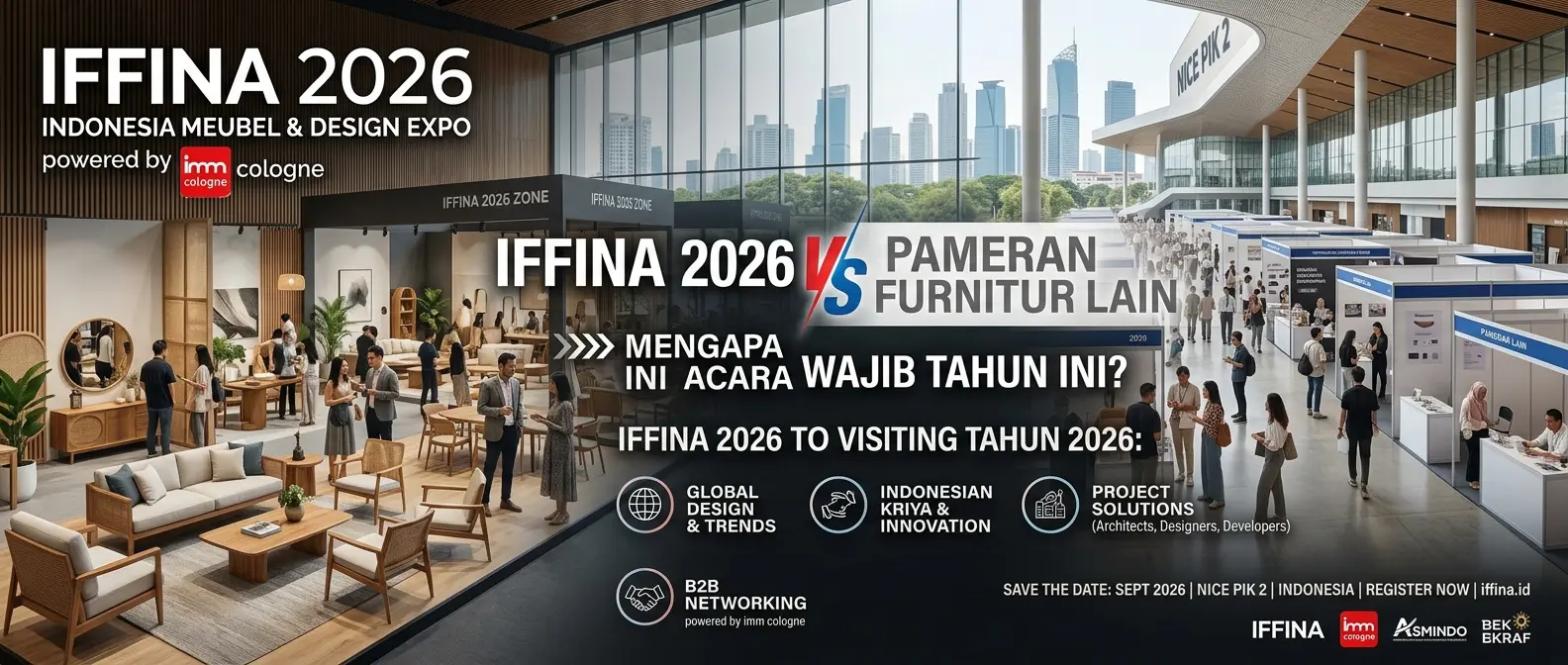 IFFINA 2026 vs Pameran Furnitur Lain Mengapa Ini Acara Wajib Tahun Ini