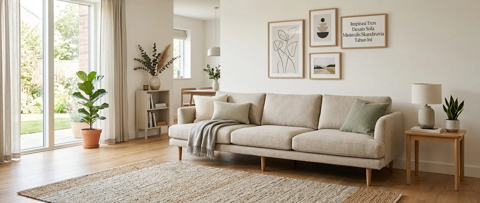 Inspirasi Tren Desain Sofa Minimalis Skandinavia Tahun Ini