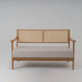 Oshce Rattan 2 Seater Sofa