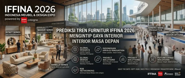 Prediksi Tren Furnitur IFFINA 2026 Mengintip Gaya Interior Masa Depan