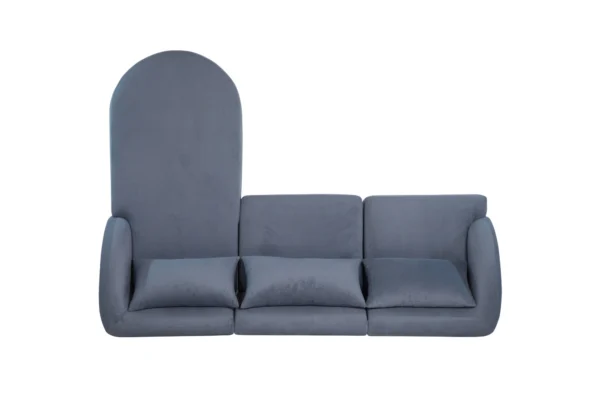 SF8003 Imelda L-Shape Sofa tampak atas