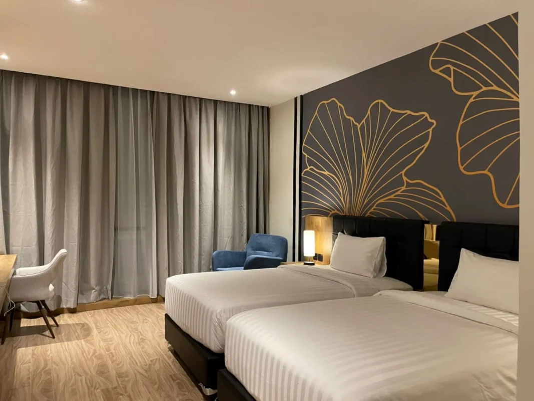 The Reiz Suites Medan on bedroom