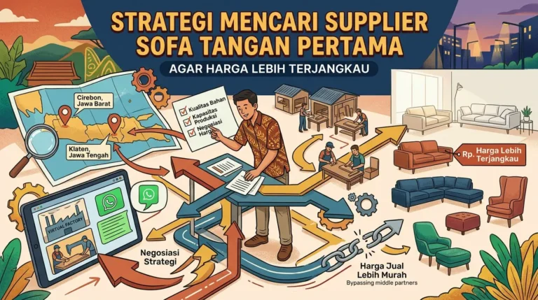 Harga distributor sofa langsung pabrik