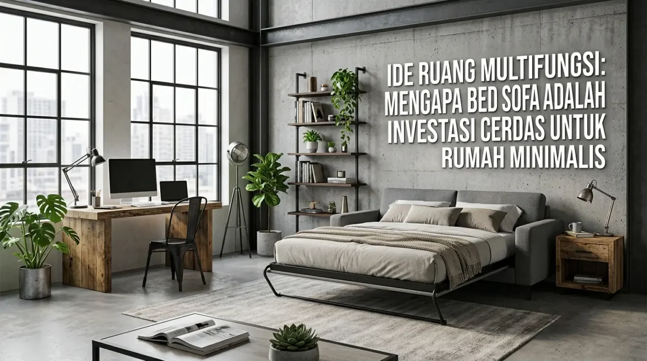 Bed Sofa untuk Rumah Minimalis