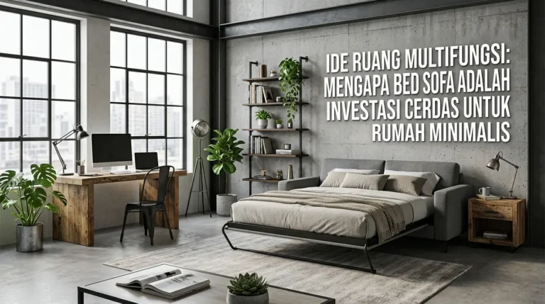 Bed Sofa untuk Rumah Minimalis
