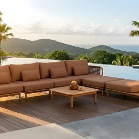 Curvo Modular Living Set Rattan Outdoor Furniture