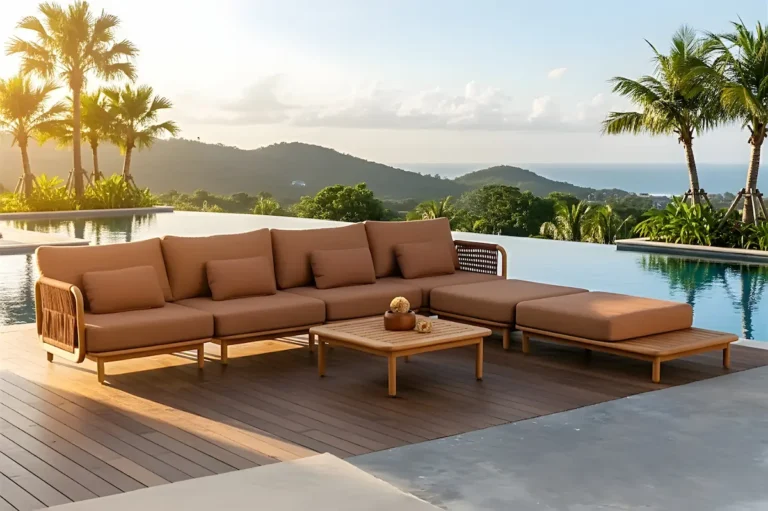 Curvo Modular Living Set Rattan Outdoor Furniture