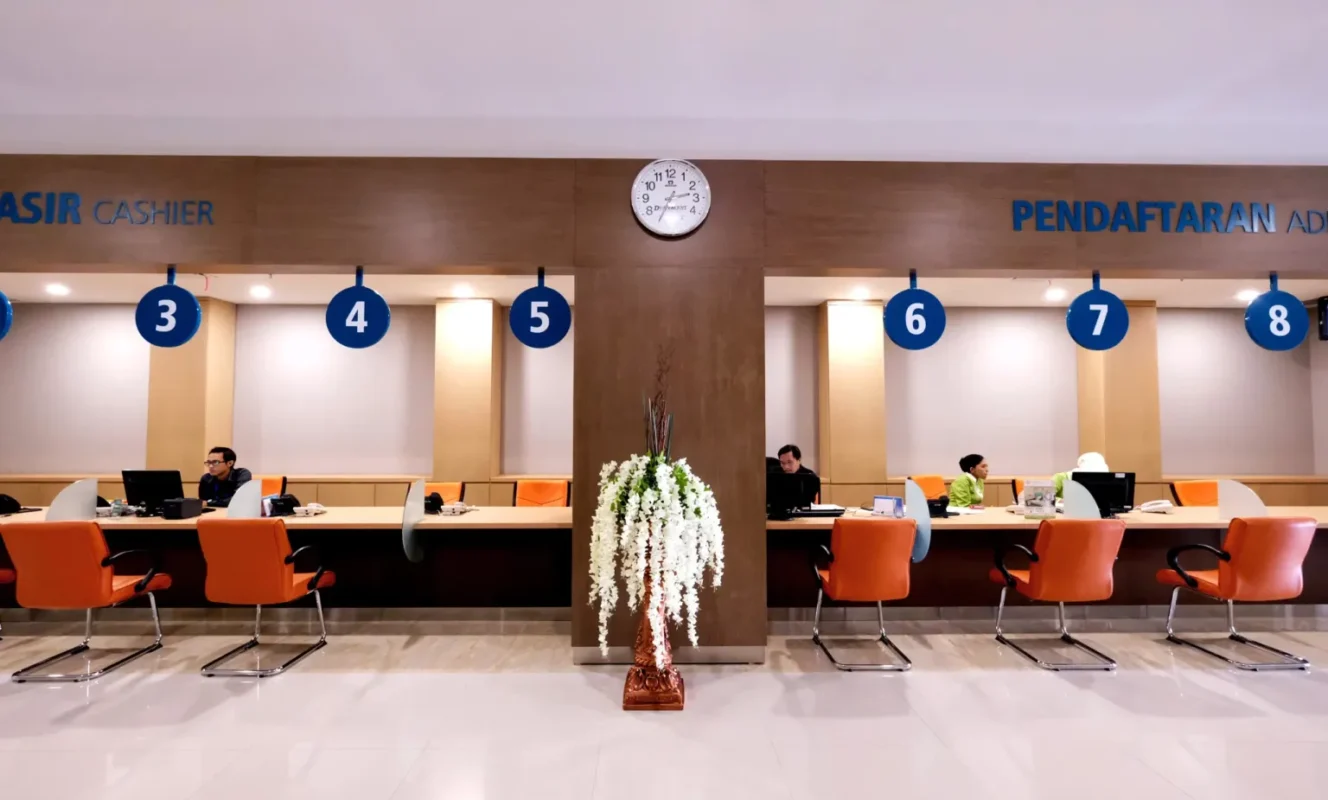 Interior furniture di Rumah Sakit Indriati