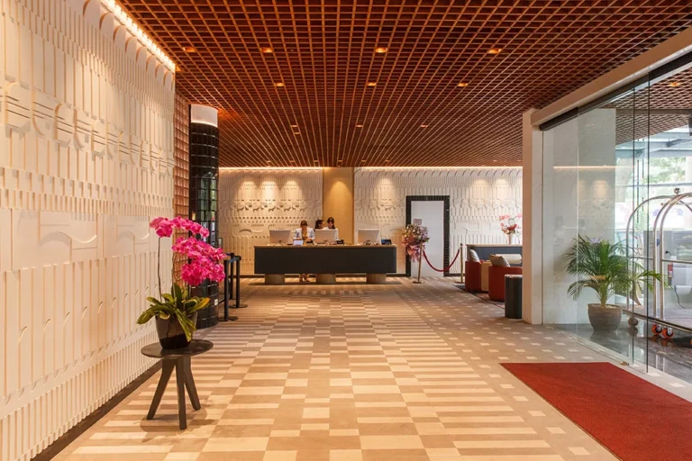 Interior kontraktor proyek Golden Hill Batu Malang Lobby