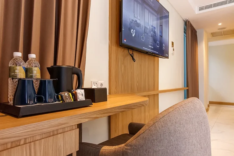 Interior kontraktor proyek Golden Hill Batu hotel room