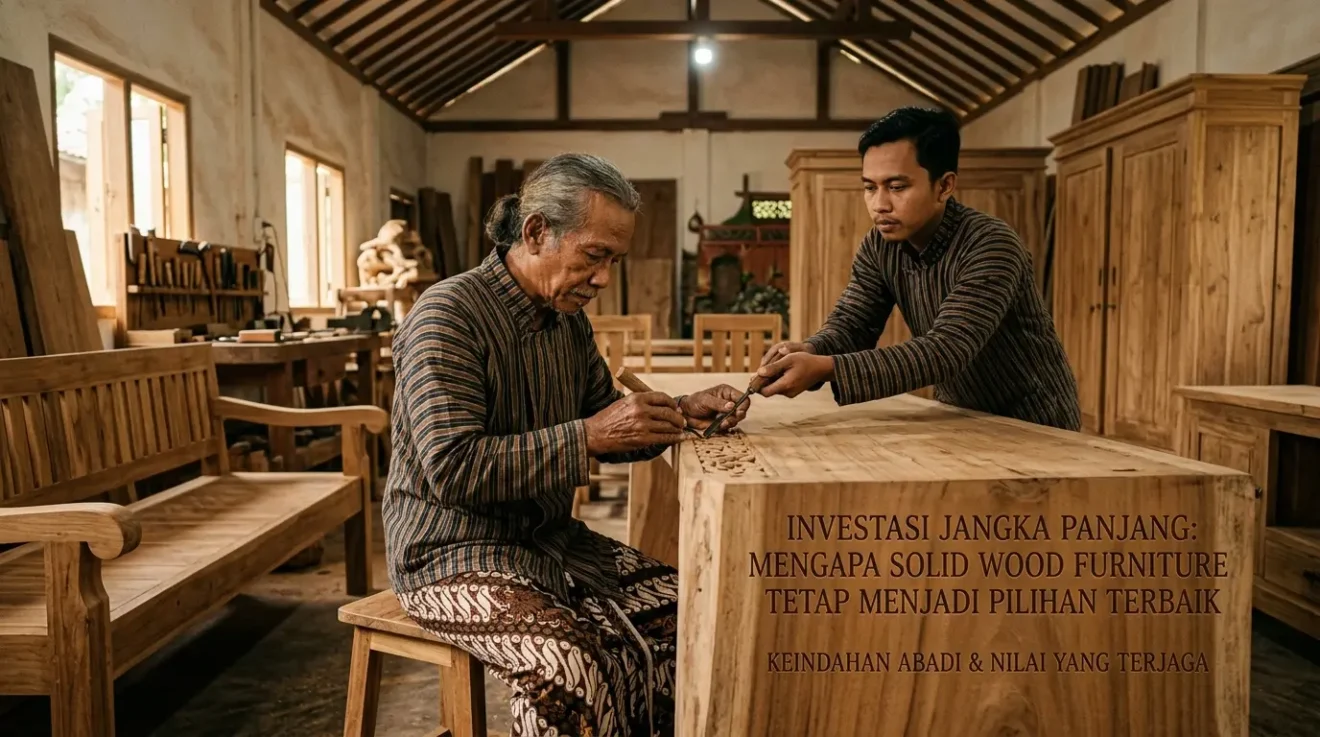 Solid Wood Furniture Tetap Menjadi Pilihan Terbaik