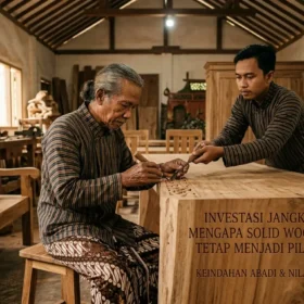 Solid Wood Furniture Tetap Menjadi Pilihan Terbaik