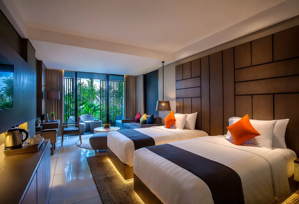 Taman Sari jivva Hotel Bedroom